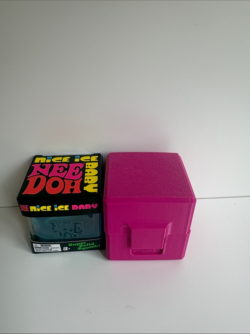 Nice ice baby & nice ice baby case, magneta (colour shown) baby pink or blue!